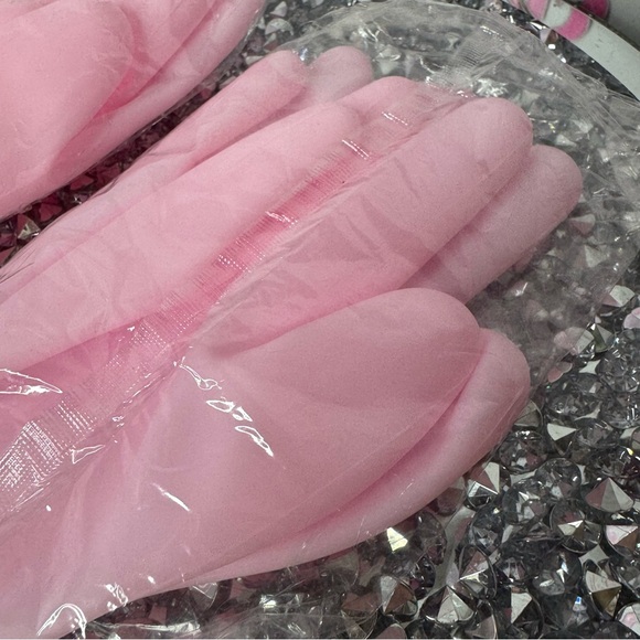 Silicone gloves moisturizing winter cracking skin sleep luxury skincare mittens - Picture 2 of 4